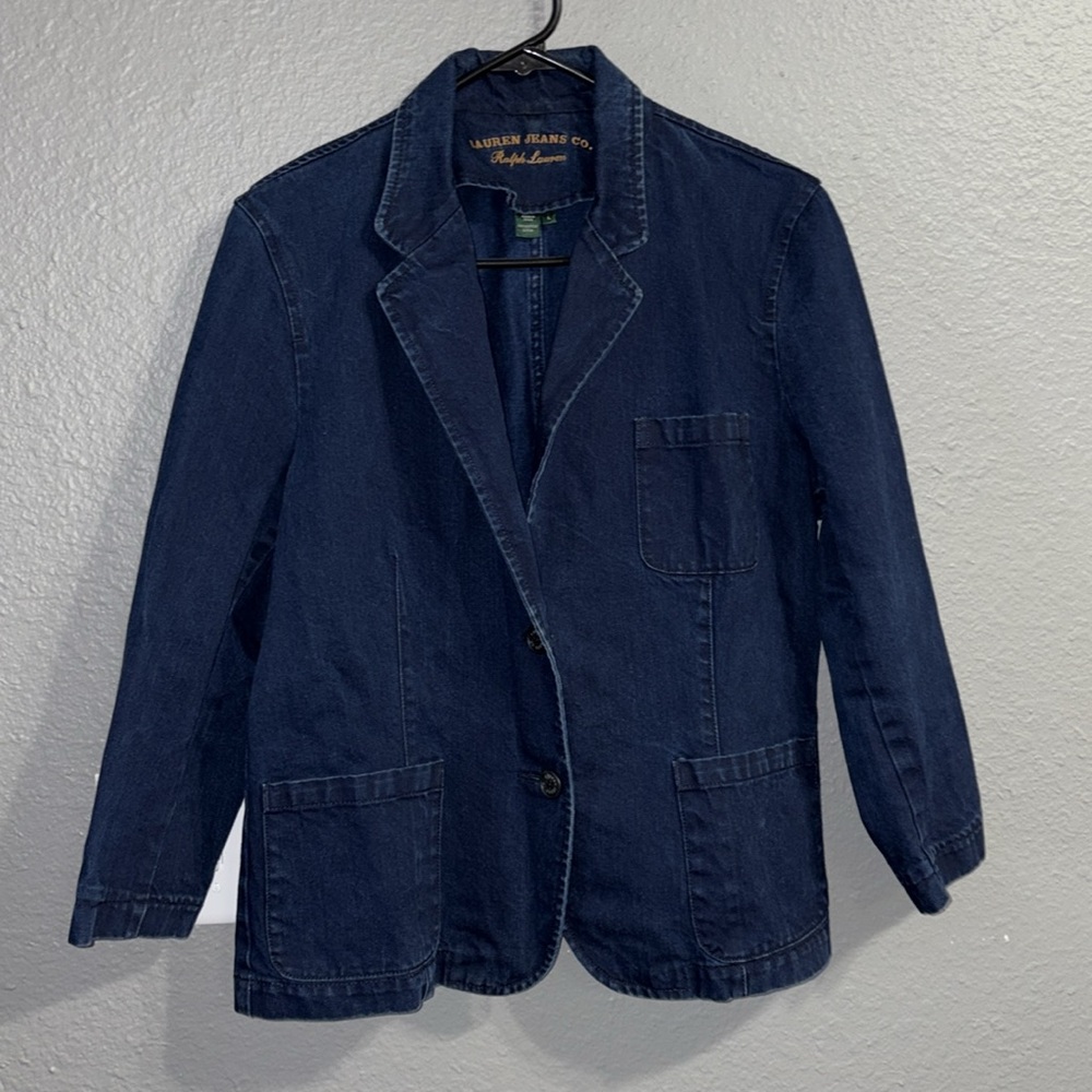 Ralph Lauren Dark denim blazer